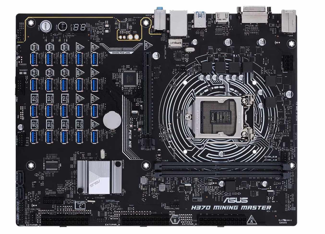 crypto mining motherboard 1700x