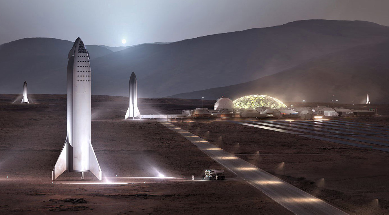 Elon Musk onthult wanneer basis op mars wordt gebouwd