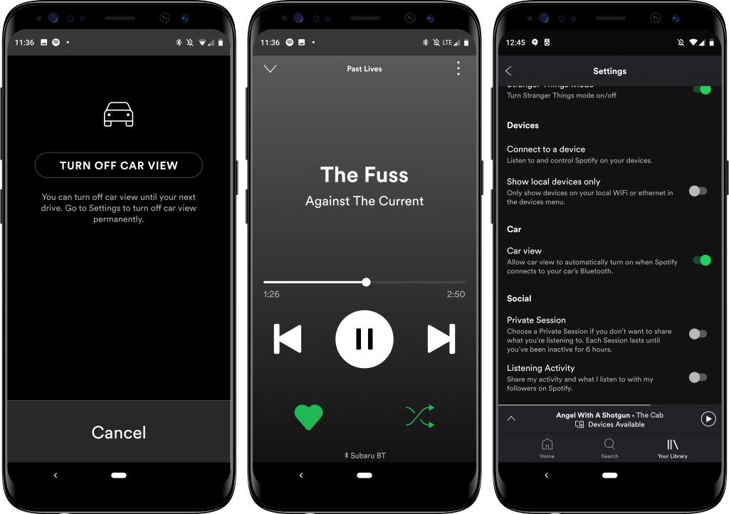 is spotify car thing free
