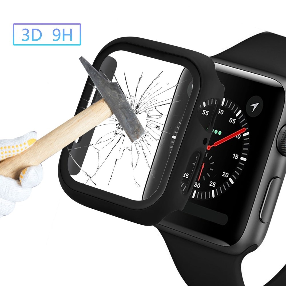 Apple Watch bumper case glas