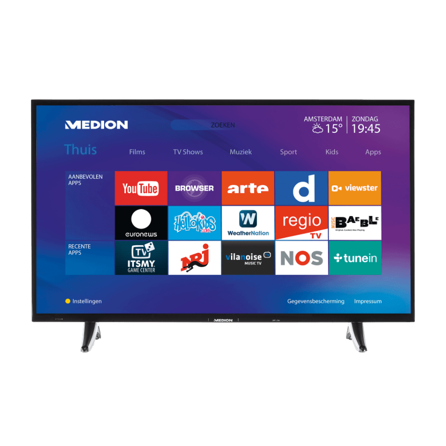 Medion 55-inch LCD-tv Aldi