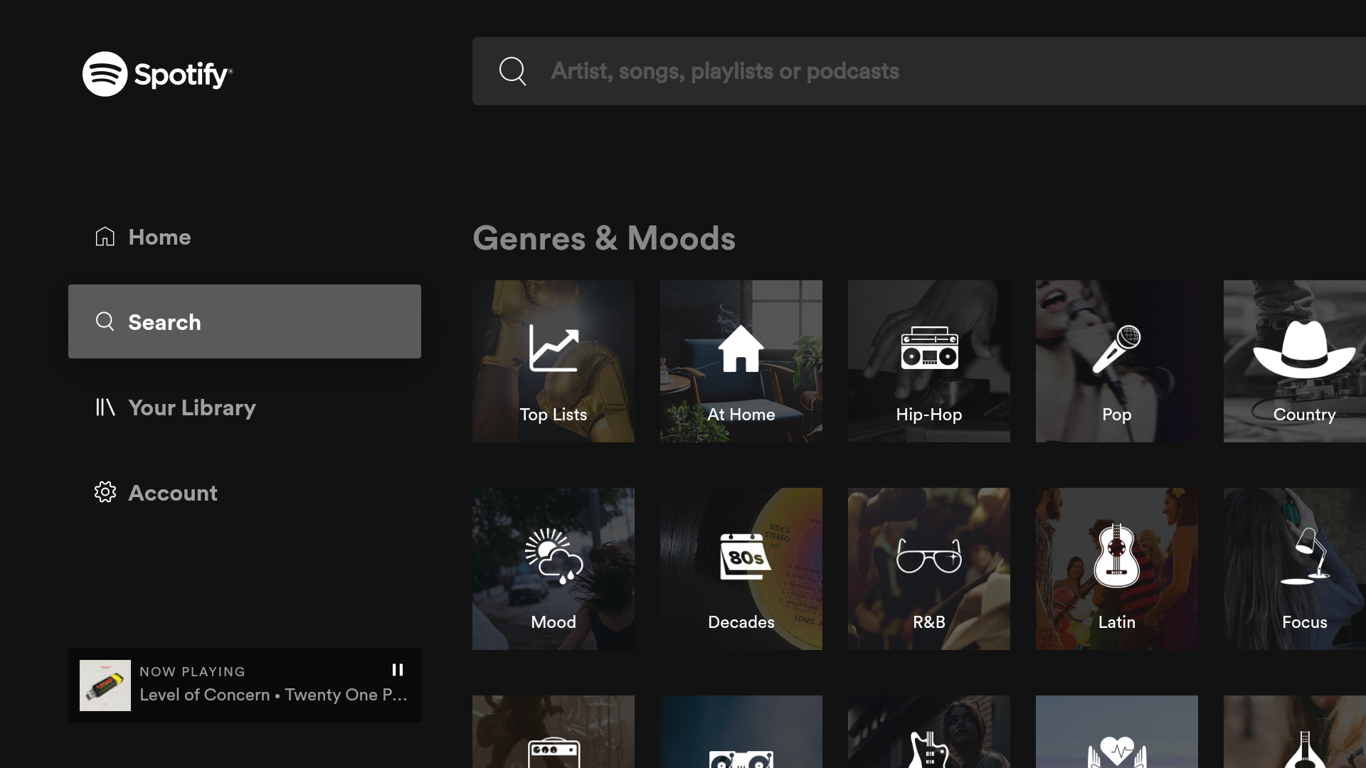 Spotify on Android TV 1.4.0 apk