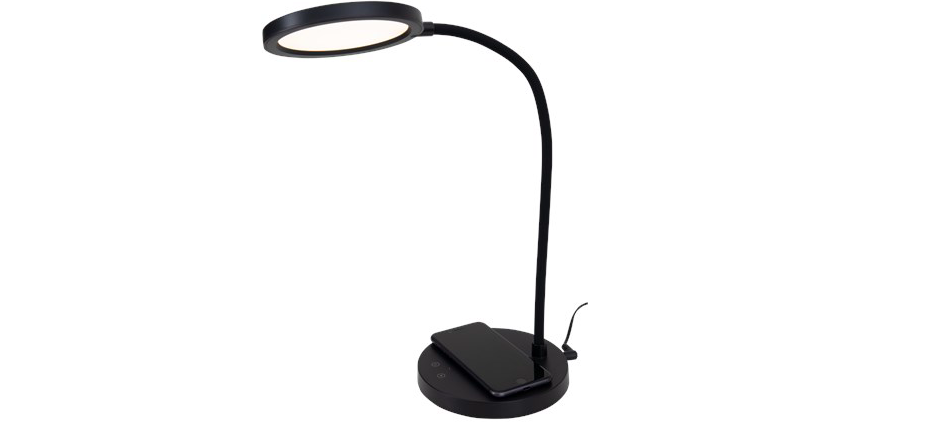 Action LED bureaulamp oplader QI