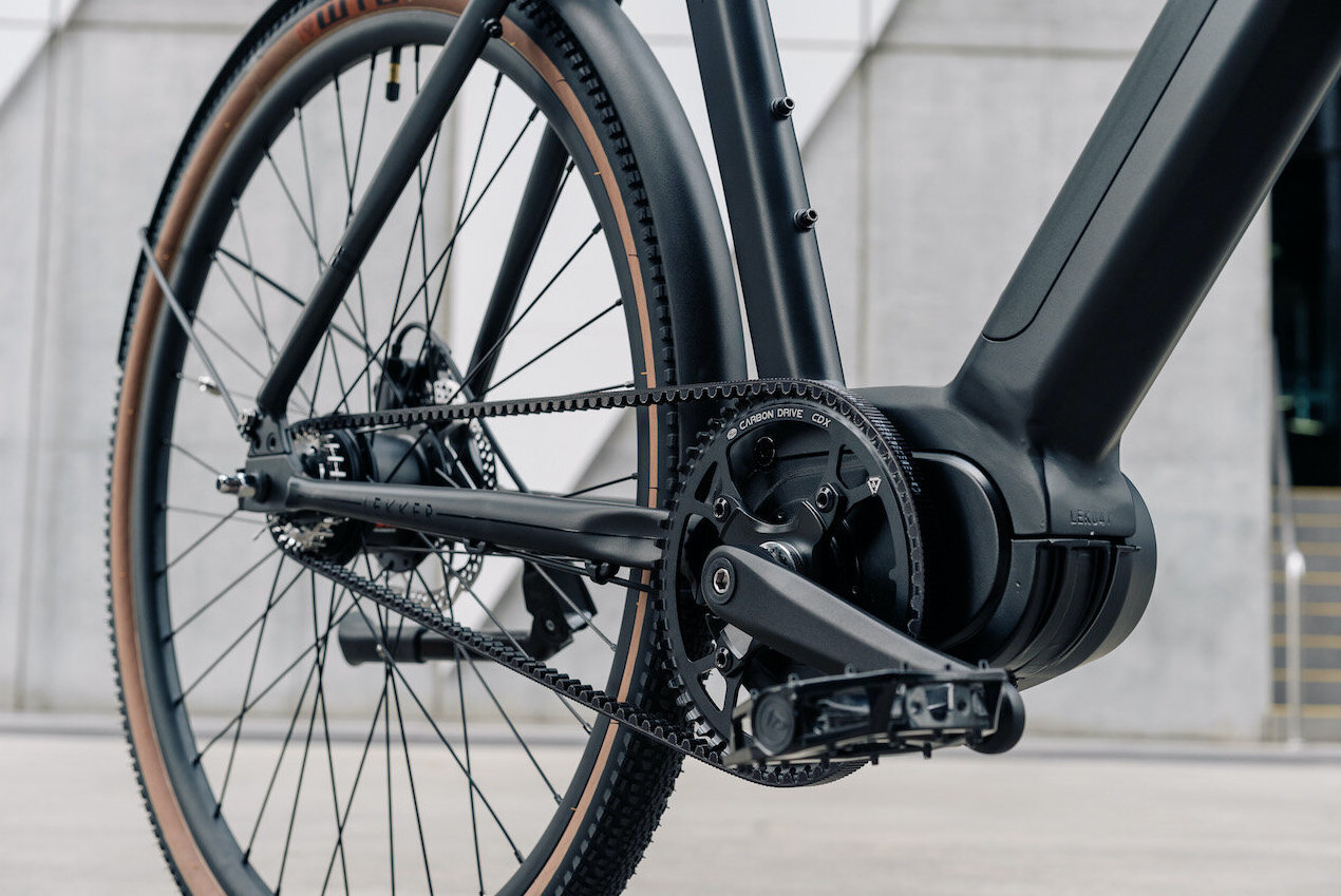 Elektrische fiets: modellen belt drive