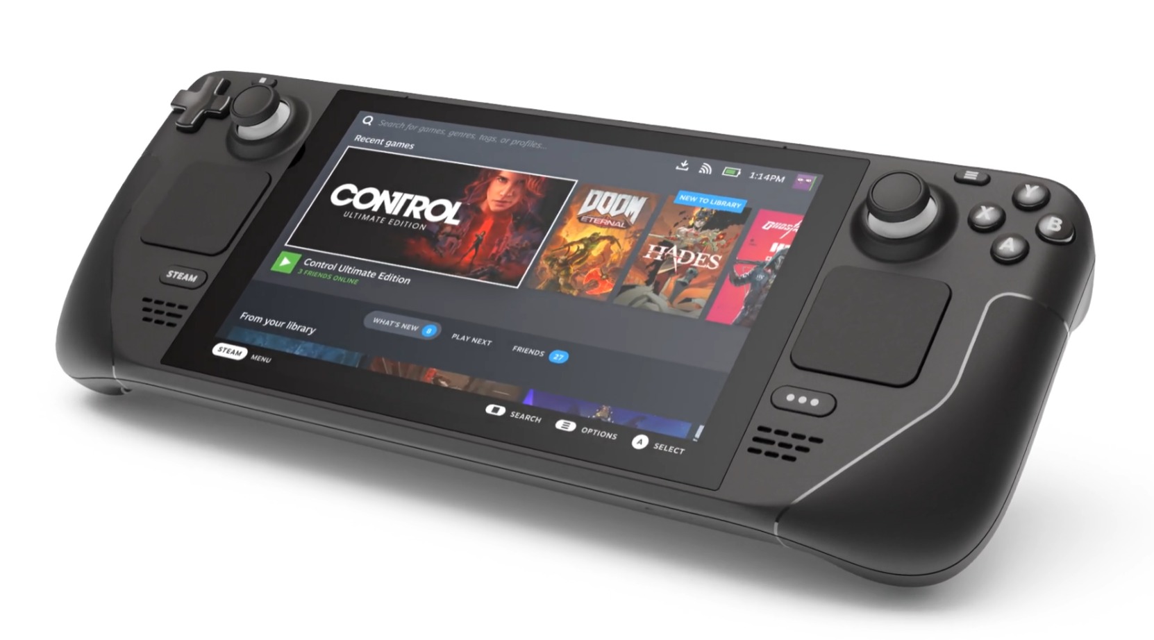 Maak kennis met de echte Nintendo Switch Pro: de Steam Deck