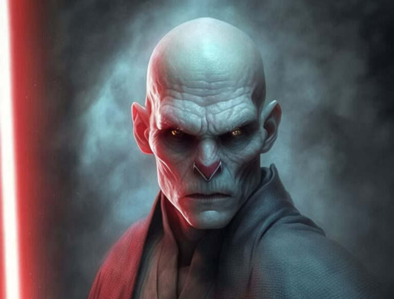 Harry Potter en Star Wars zijn een awesome huwelijk in AI art, Voldemort